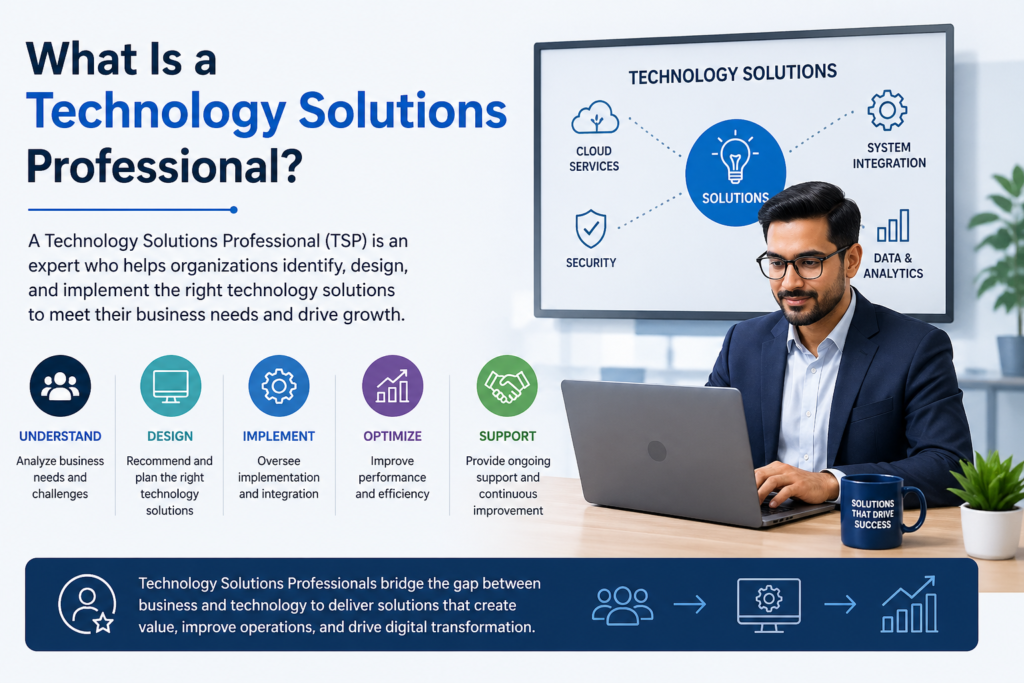 What Is a Technology Solutions Professional